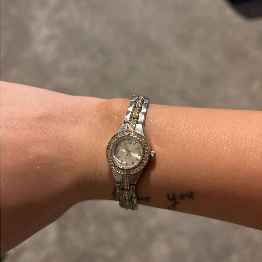 Elegant Silver Women's Watch